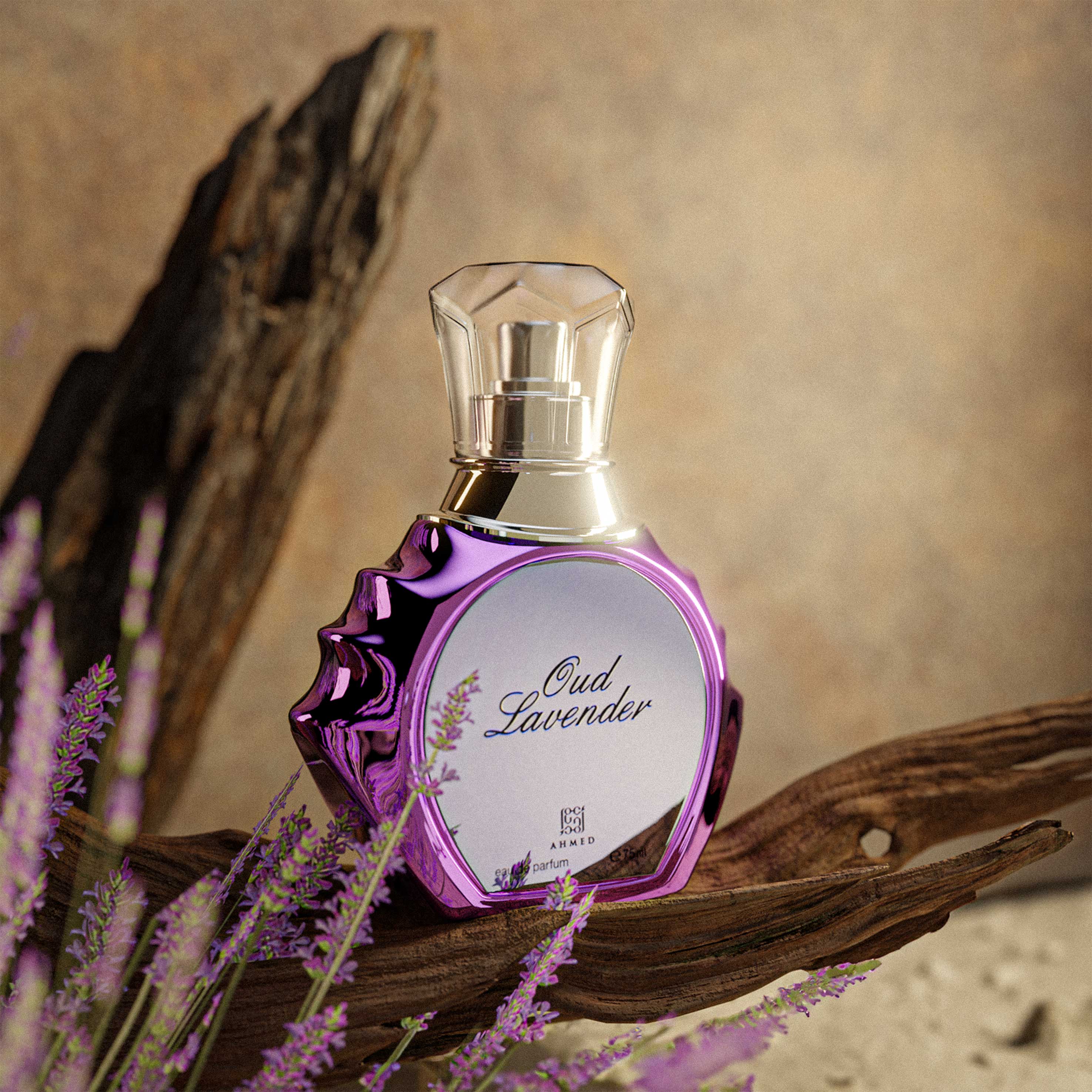 Premium oud lavender perfume - www.almukarramah.com buy now