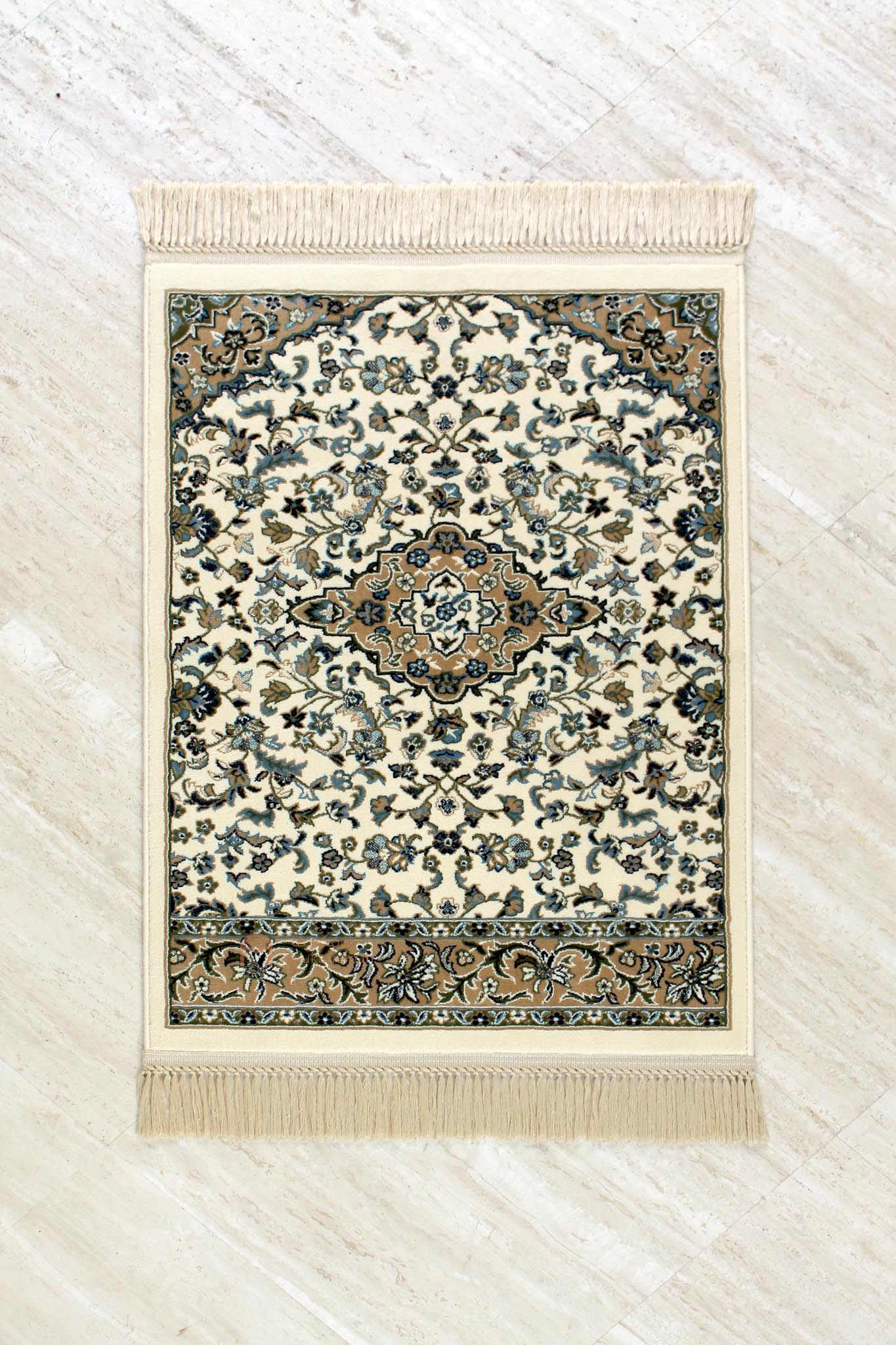 Premium New Al Rawda prayer mat -Beige color