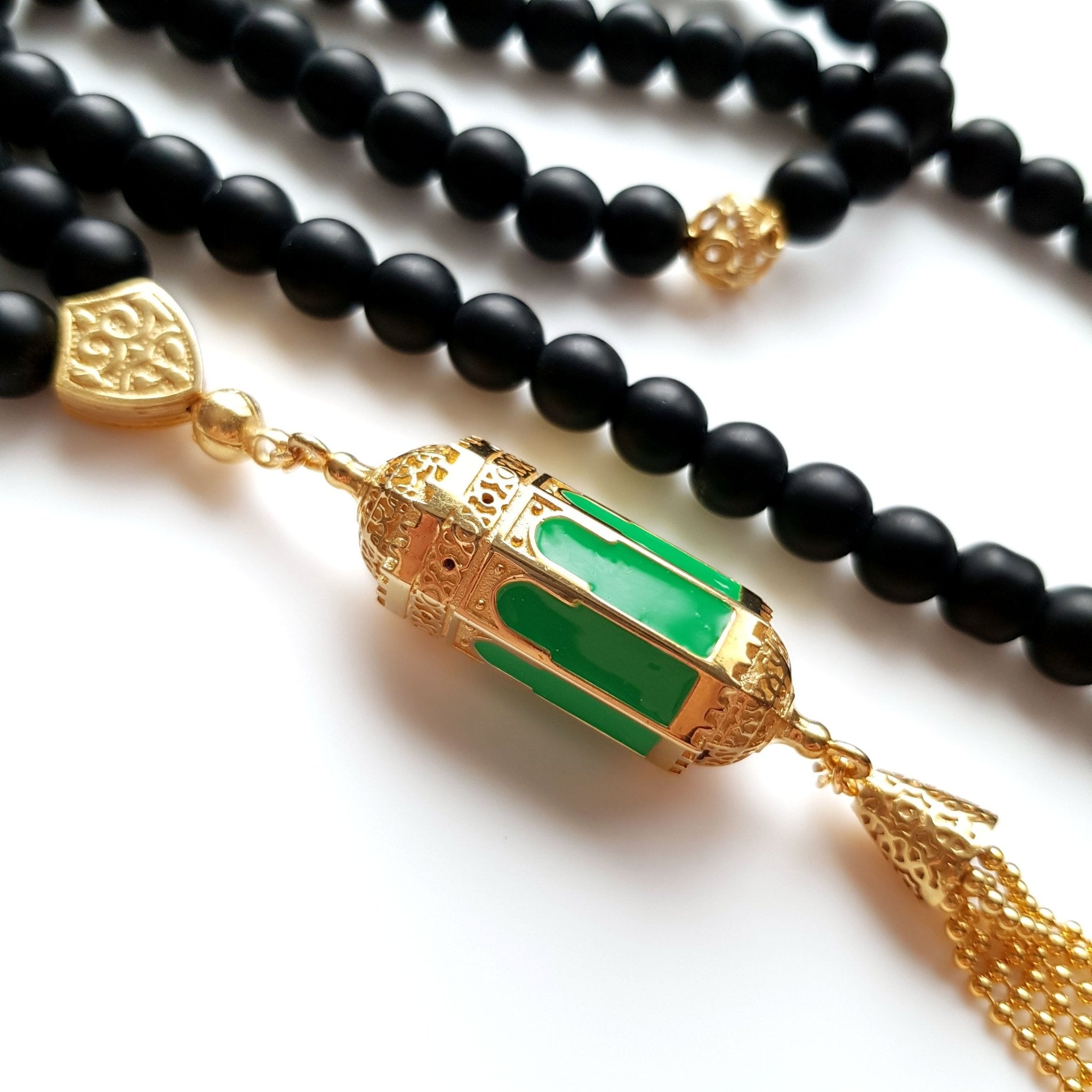Kaaba Lantern Prayer beads - www.almukarramah.com