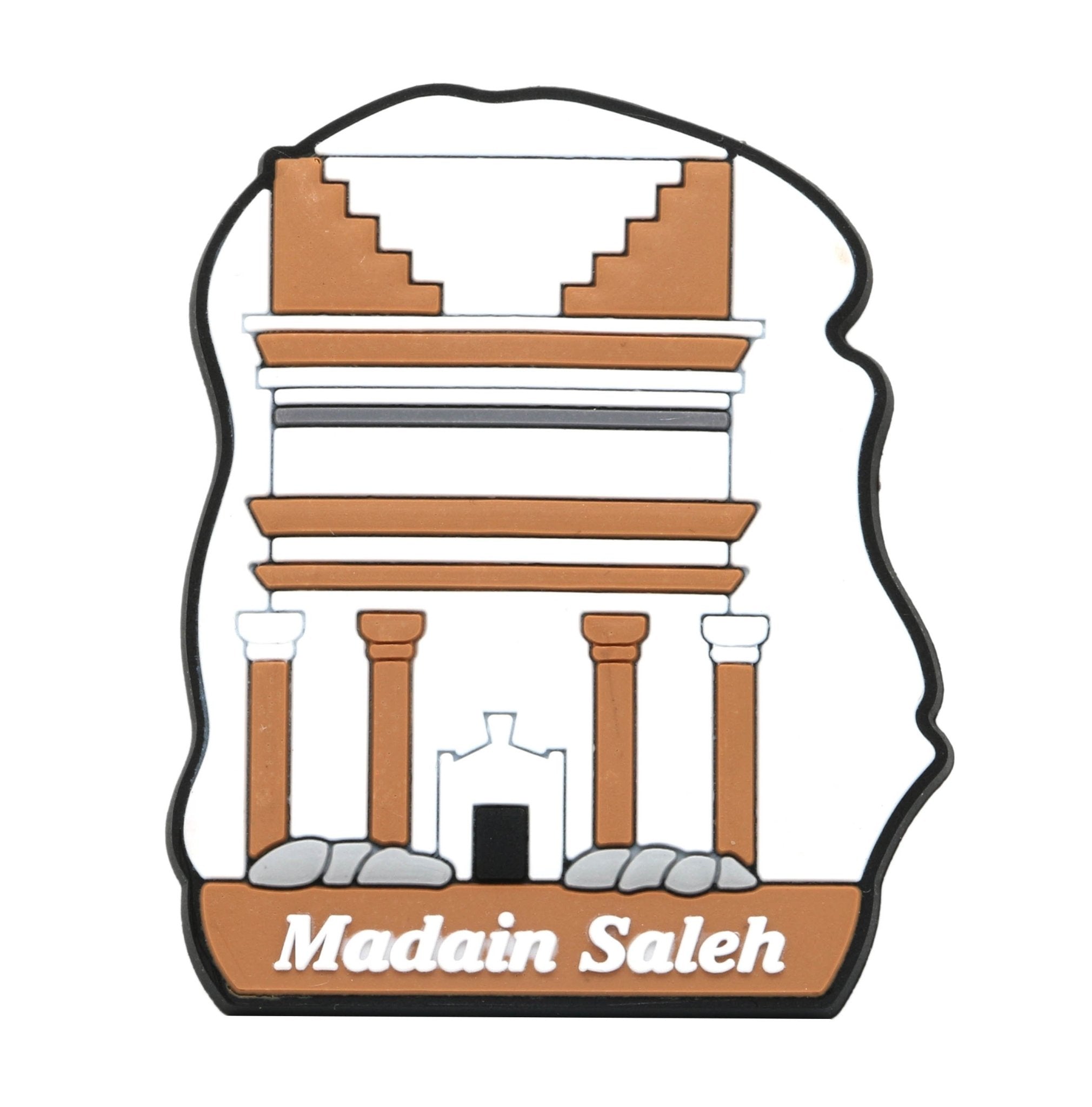 Madain Saleh PVC fridge Magnet - www.almukarramah.com