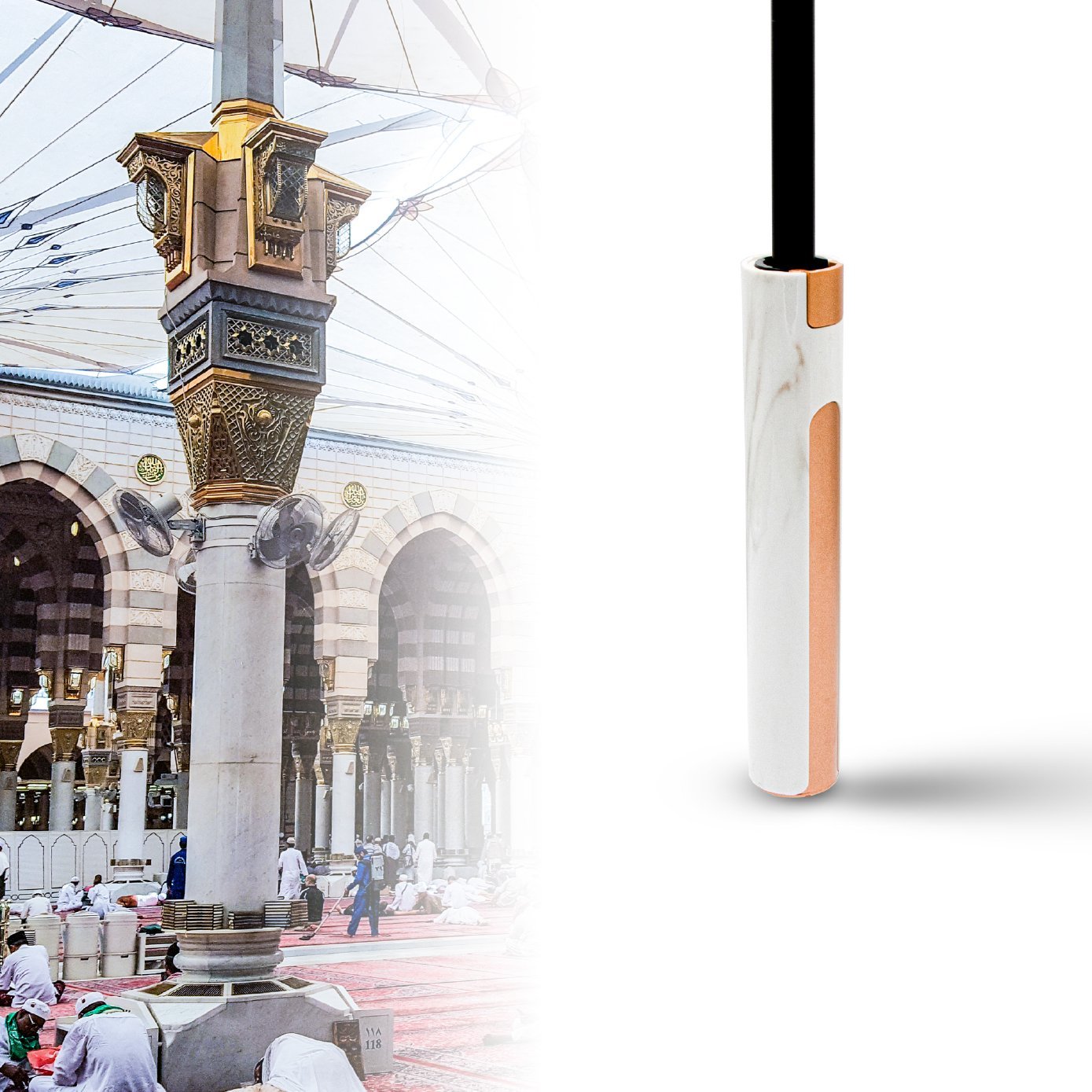 Madina Umbrella - Large - www.almukarramah.com