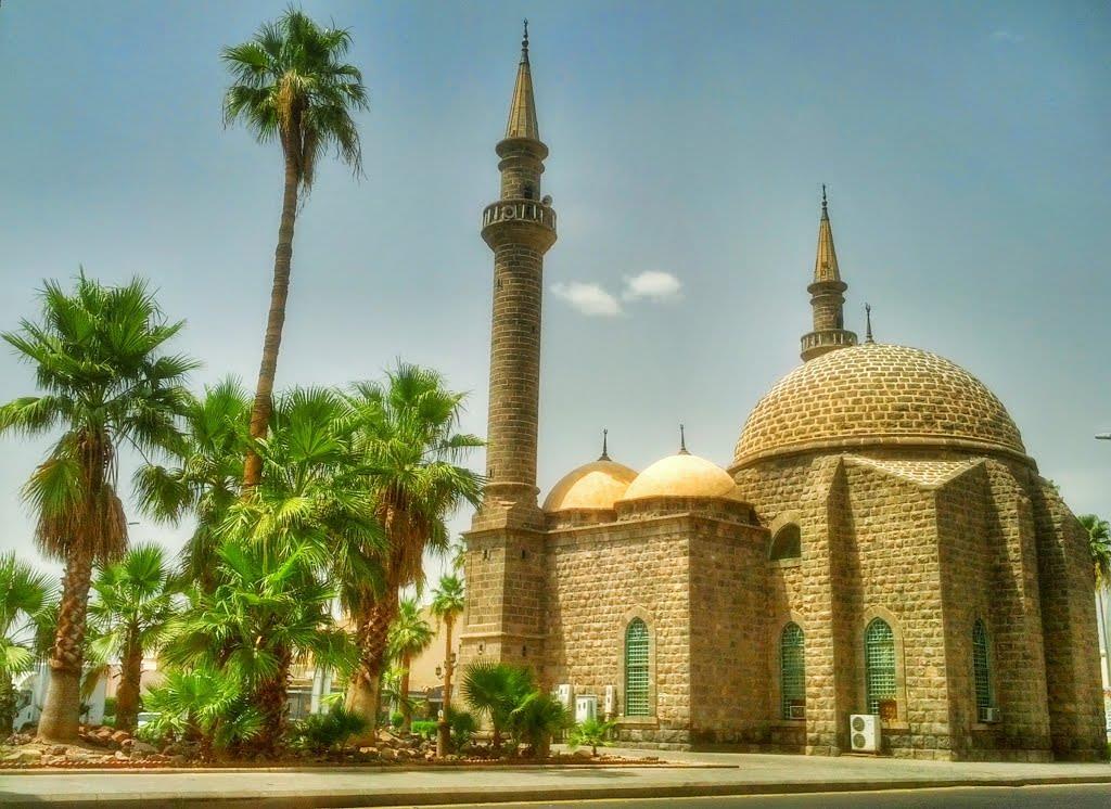 Masjid Anbariya Madina 3D Model with wooden base - www.almukarramah.com