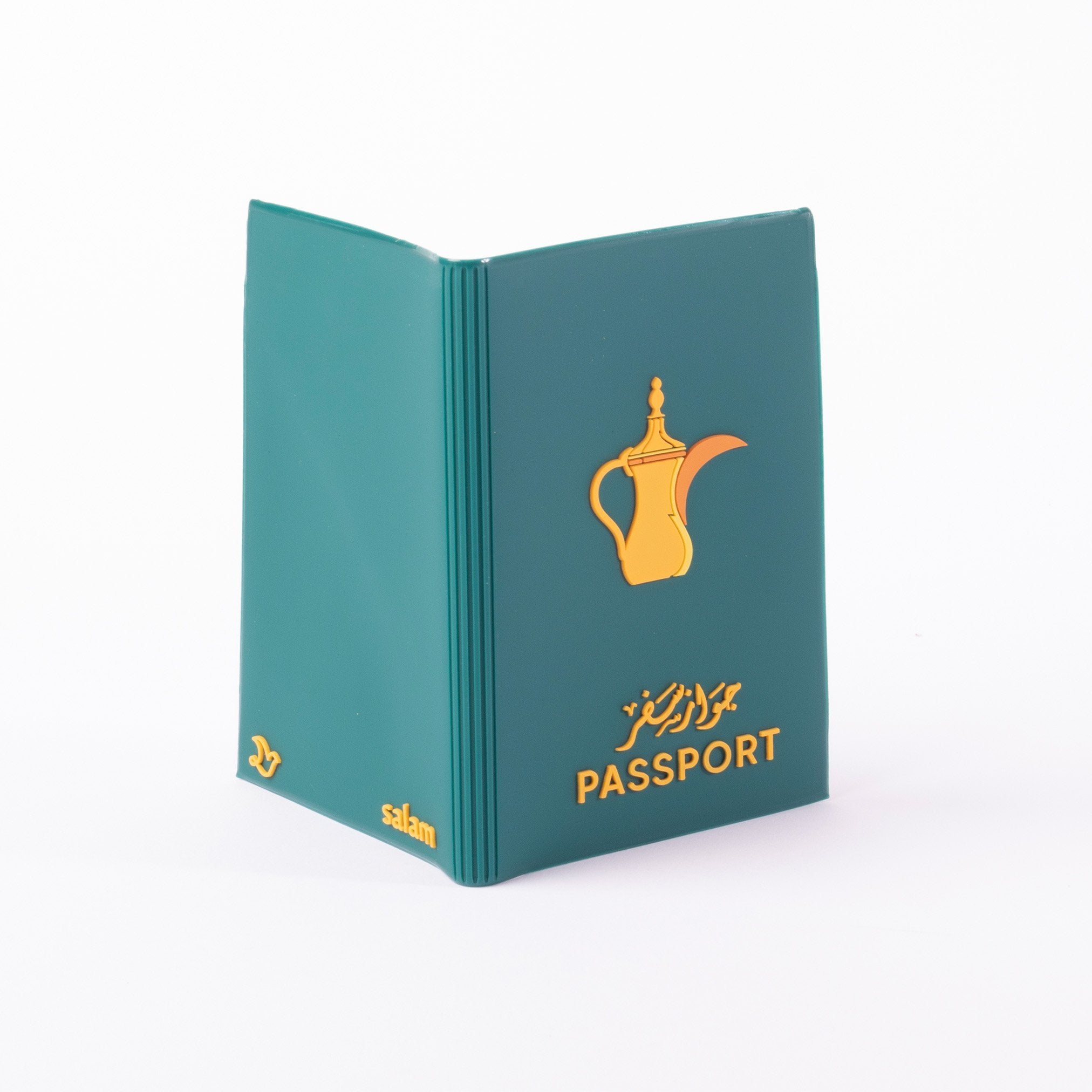 Passport Cover -Arabic Dallah - www.almukarramah.com