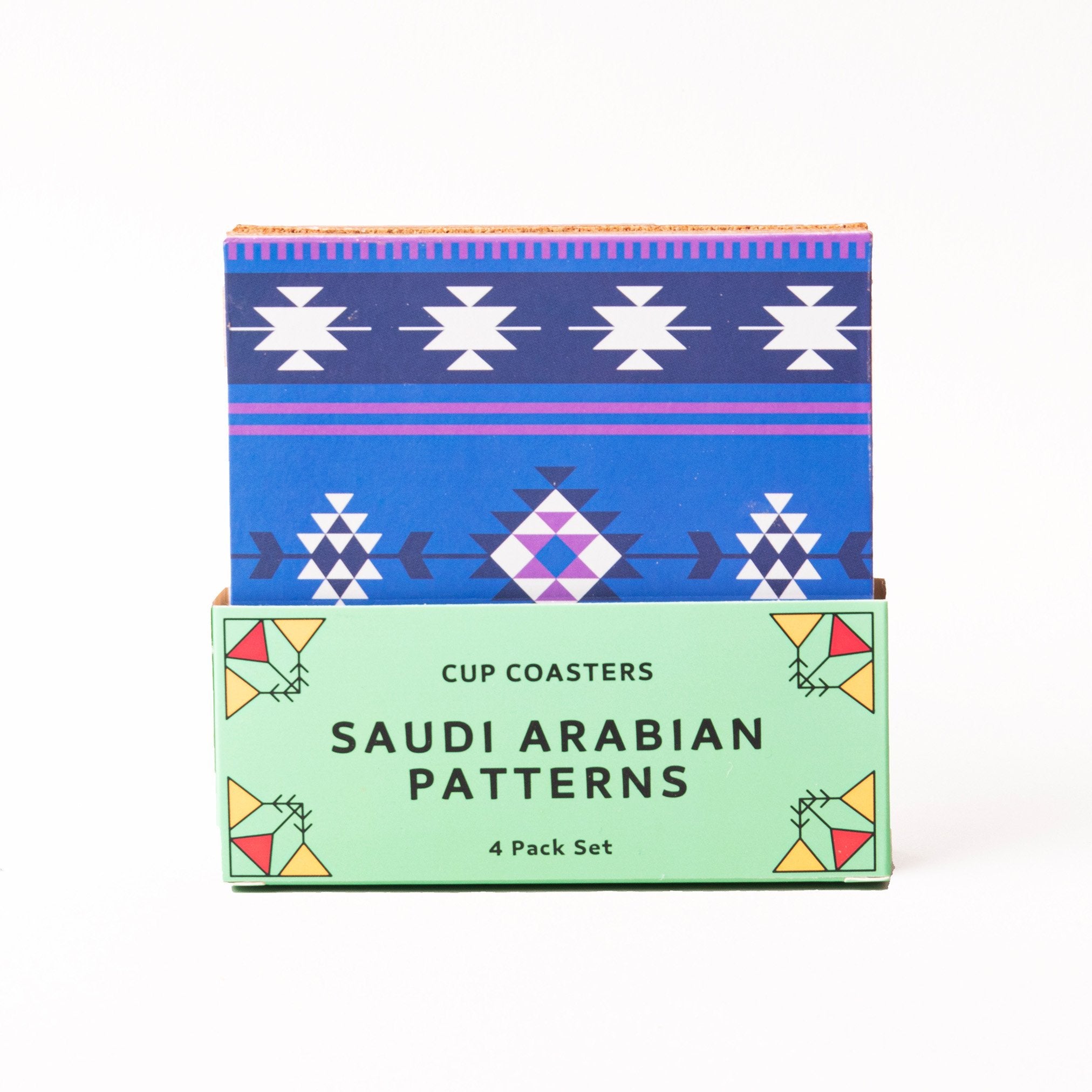 Sadu Coasters set - 4 pieces - www.almukarramah.com