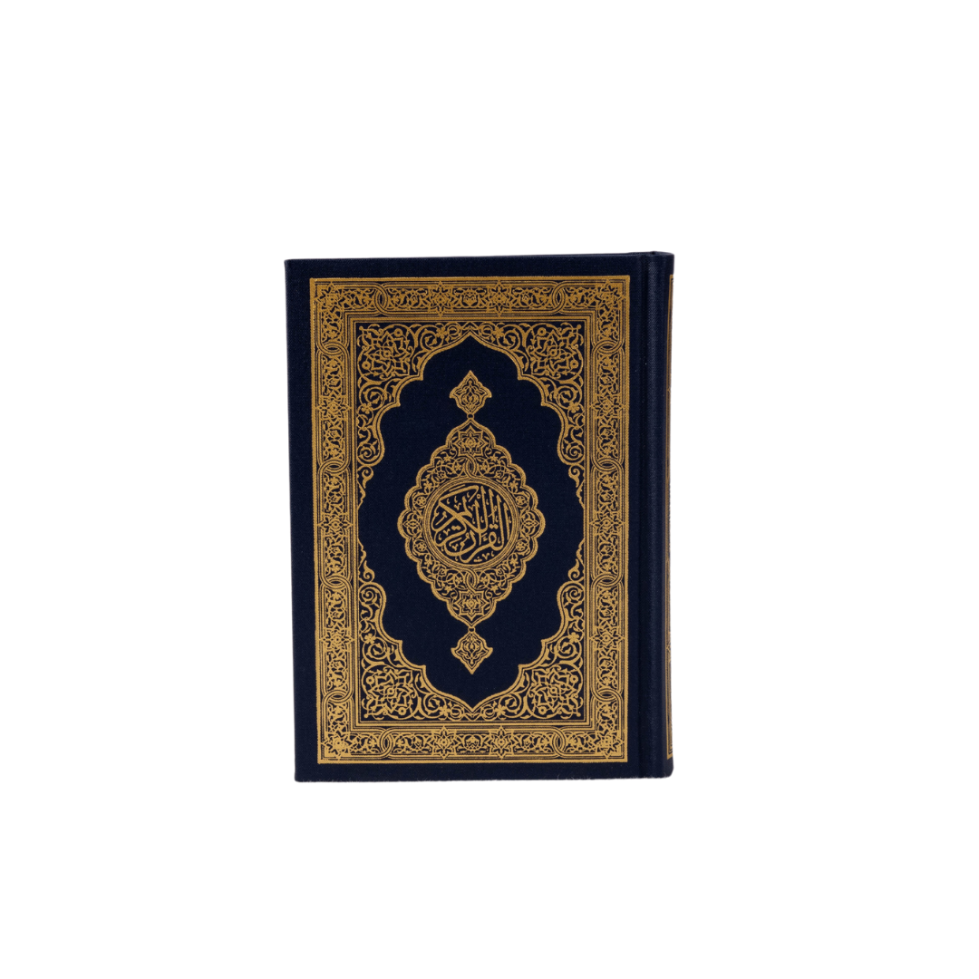 The Holy Quran Book Blue Small size - www.almukarramah.com