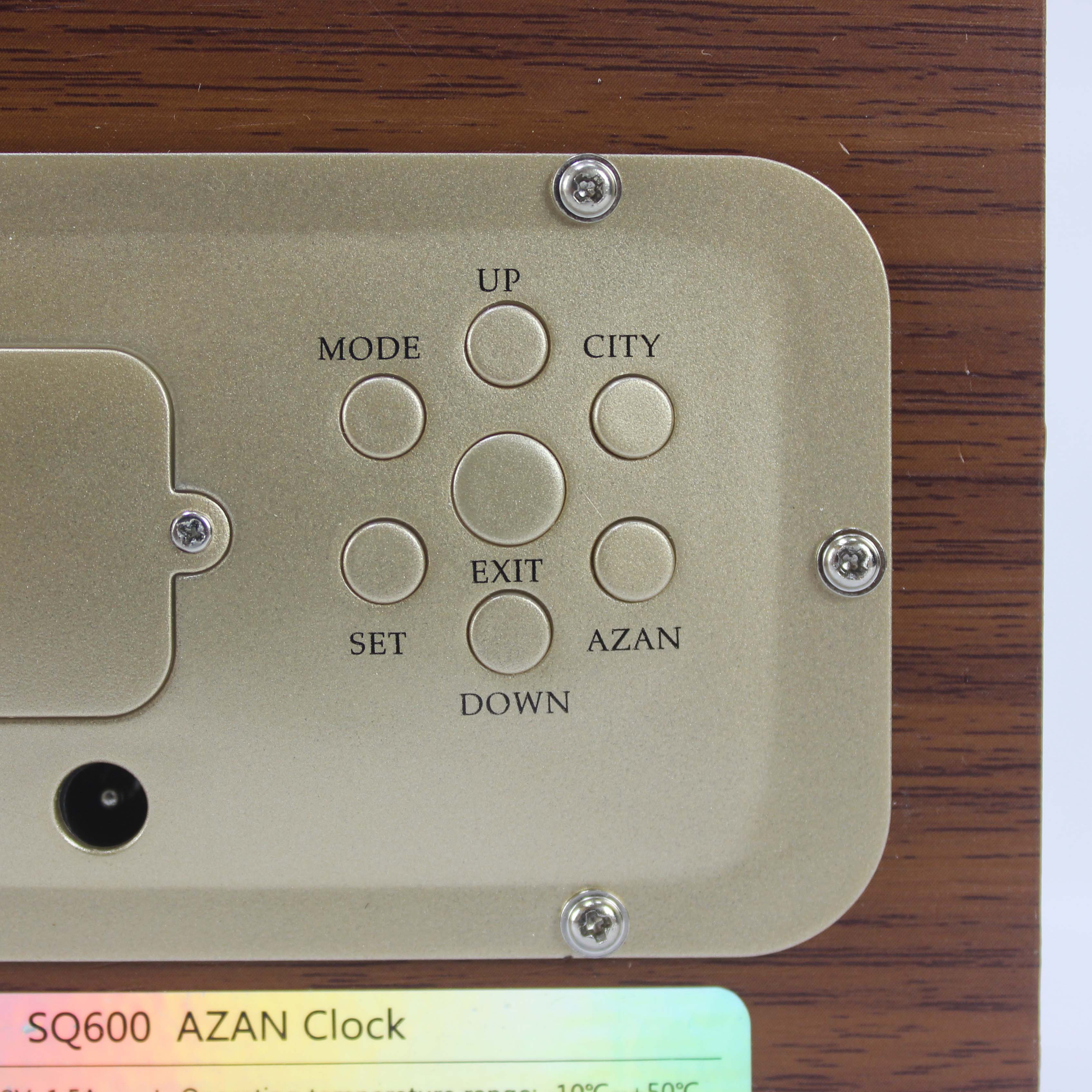 Azan Clock Speaker SQ600 8GB | ww.almukarramah.com