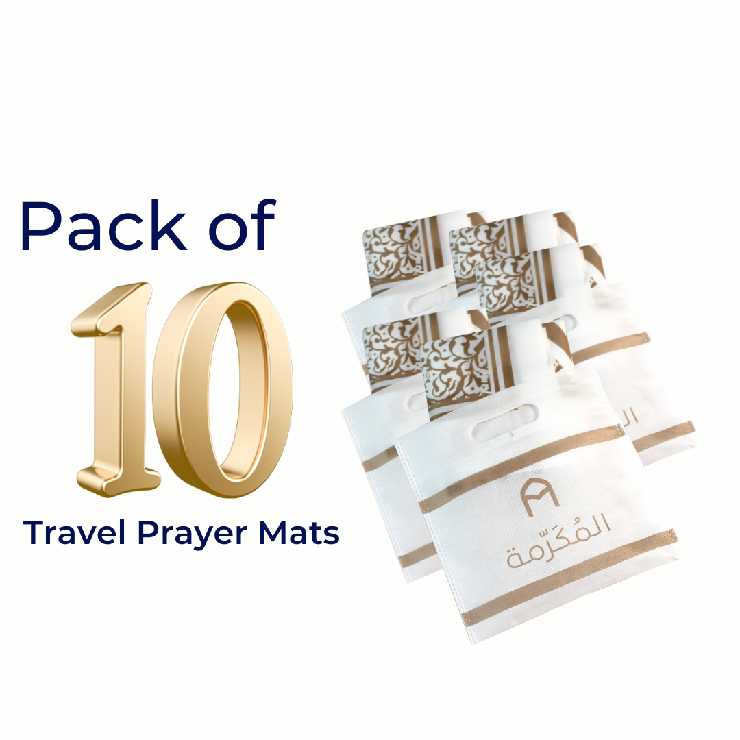 10-Pack of Travel Prayer Mats - Disposable