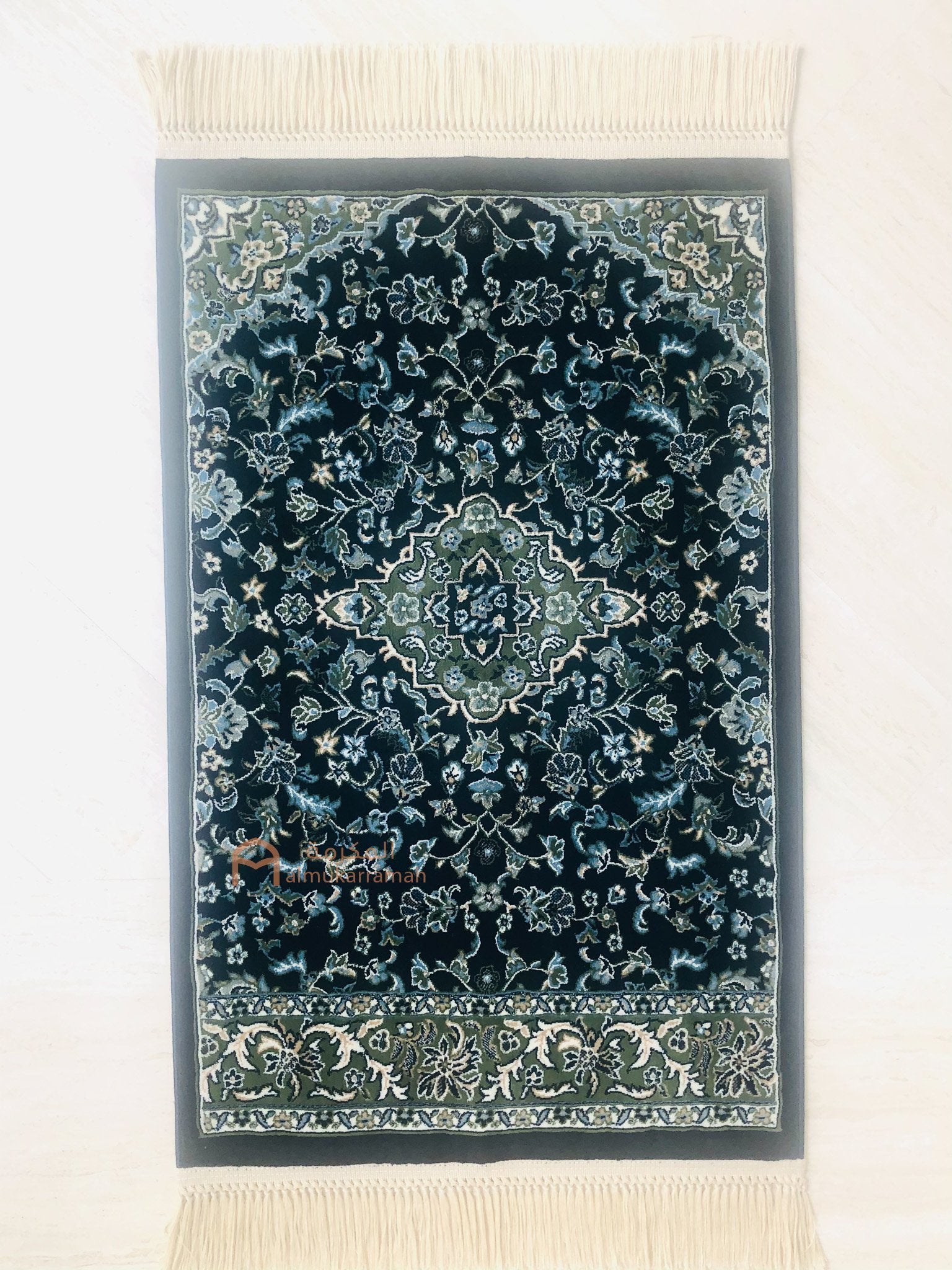 Copy of Premium New Al Rawda prayer mat - Blue color - www.almukarramah.com