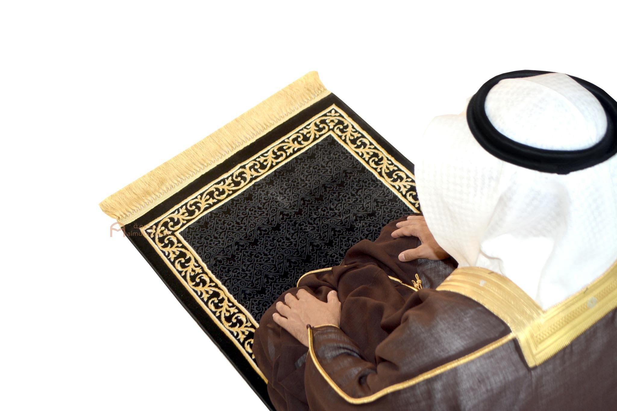 Luxurious Prayer Mat Kiswa Al Kaaba Plain - www.almukarramah.com