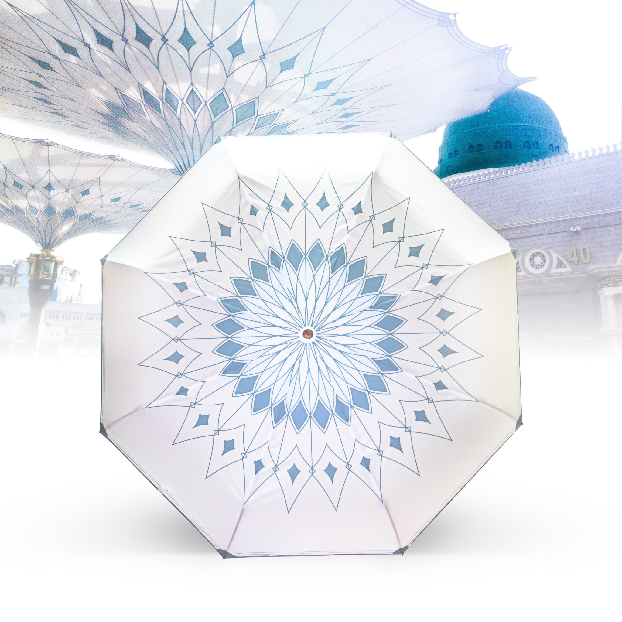 Madina Umbrella - Small Foldable - www.almukarramah.com