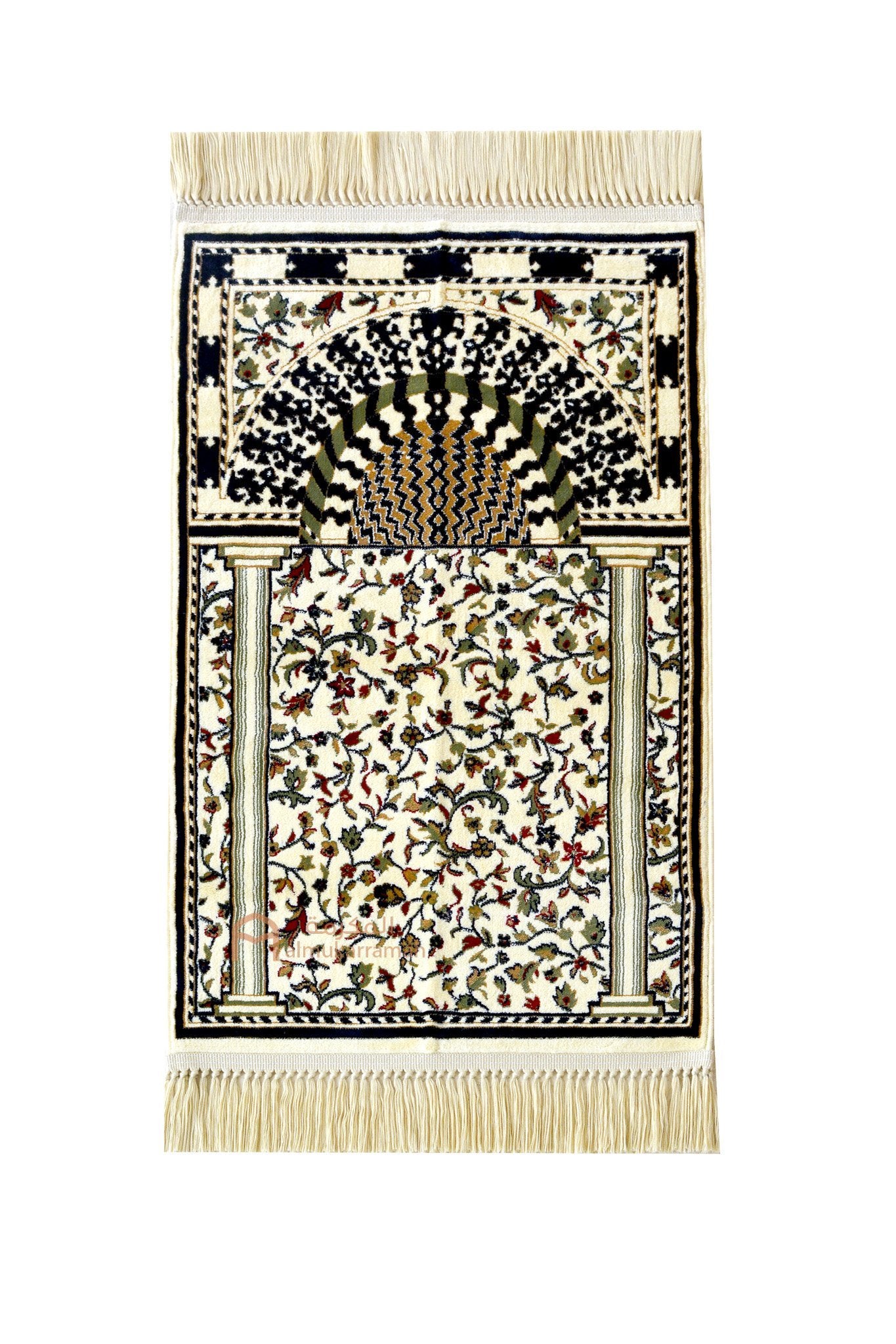 Mehrab Al Haram Carpet Beige Color - www.almukarramah.com