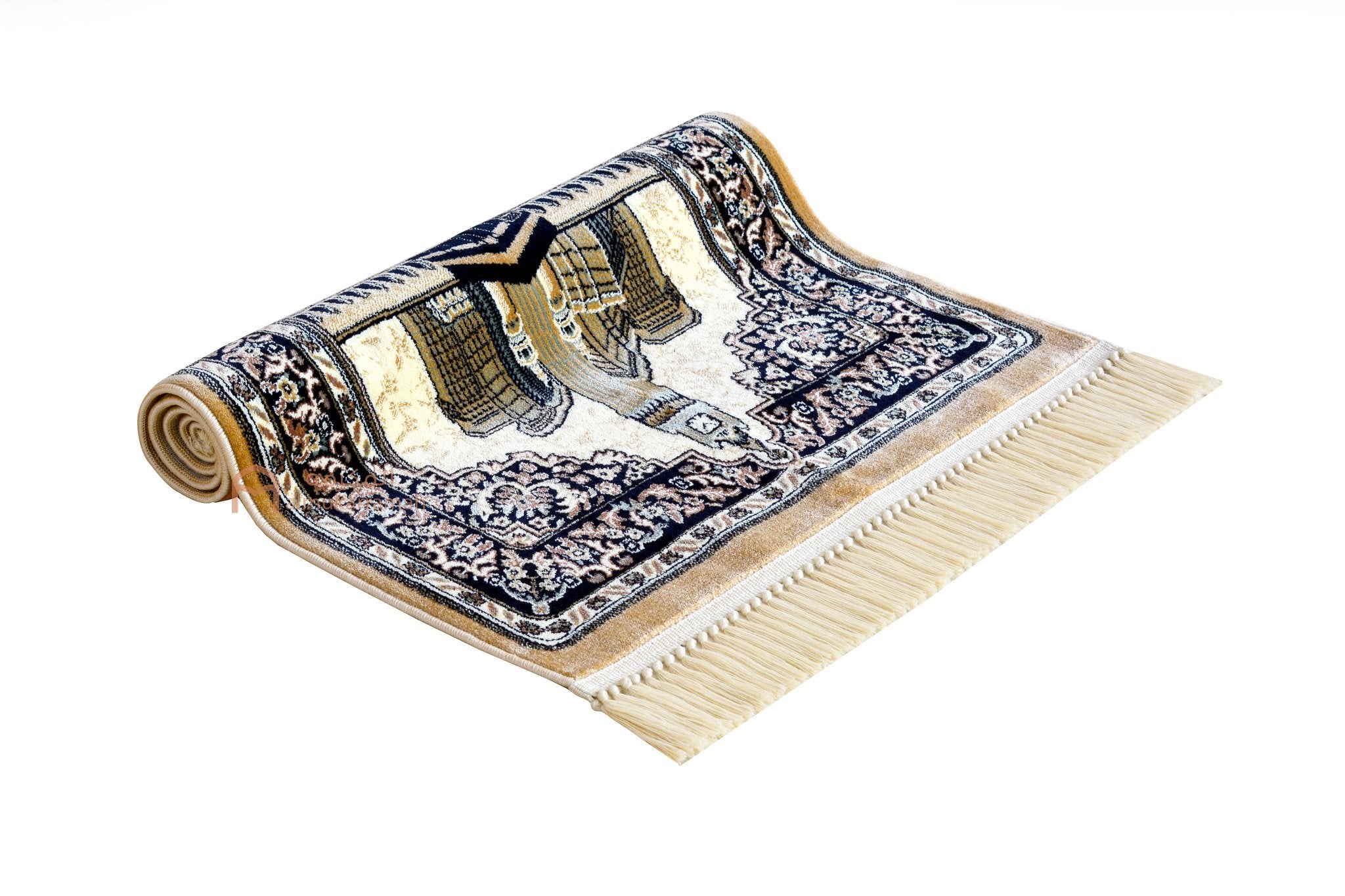 Premium Makkah Clock Tower prayer mat - www.almukarramah.com