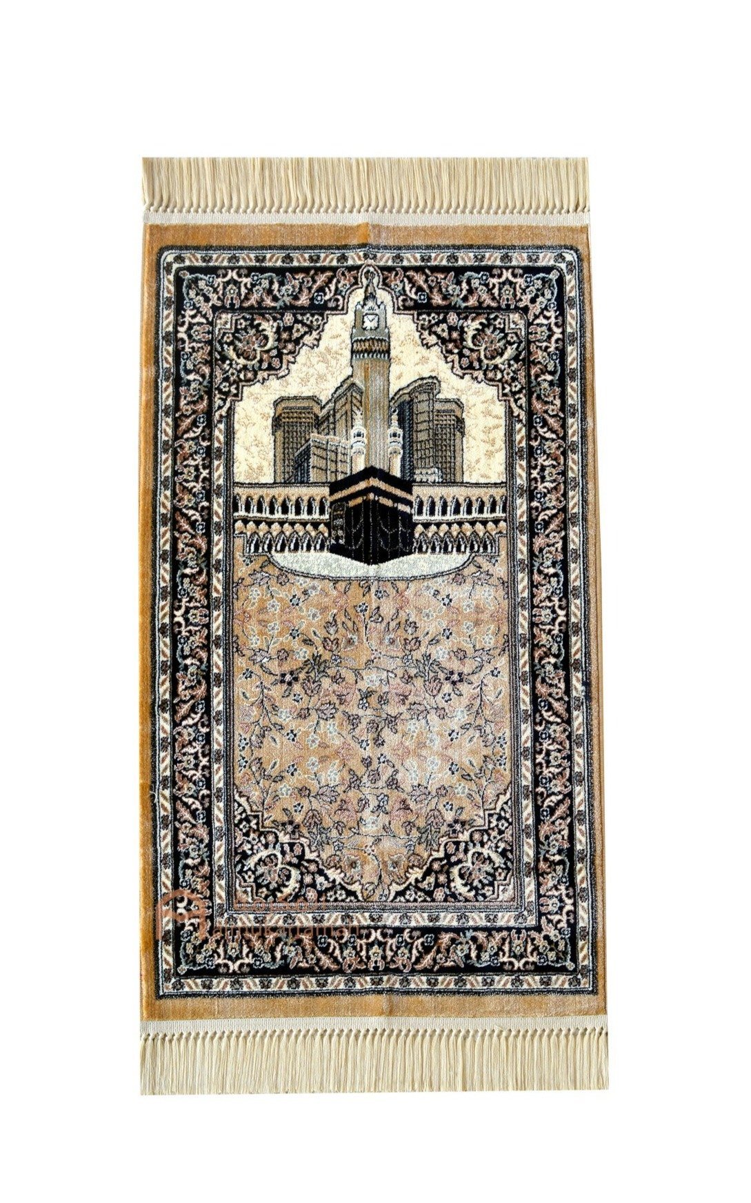 Premium Makkah Clock Tower prayer mat - www.almukarramah.com