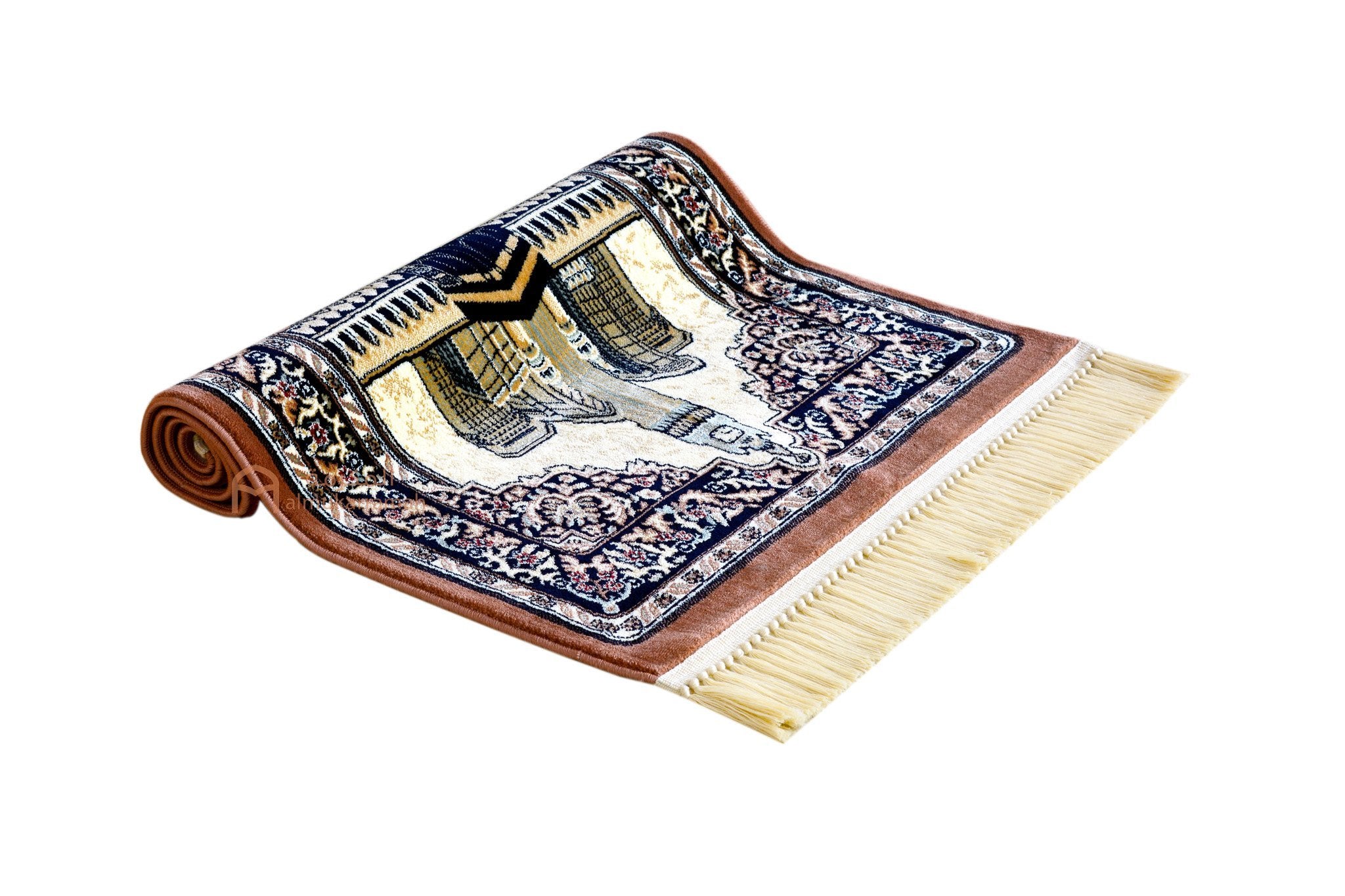 Premium Makkah Clock Tower prayer mat - www.almukarramah.com