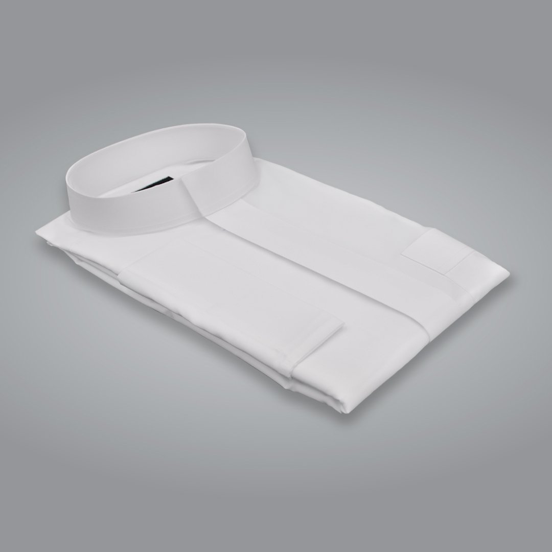 Premium quality Saudi Thobe Plain round collar - www.almukarramah.com