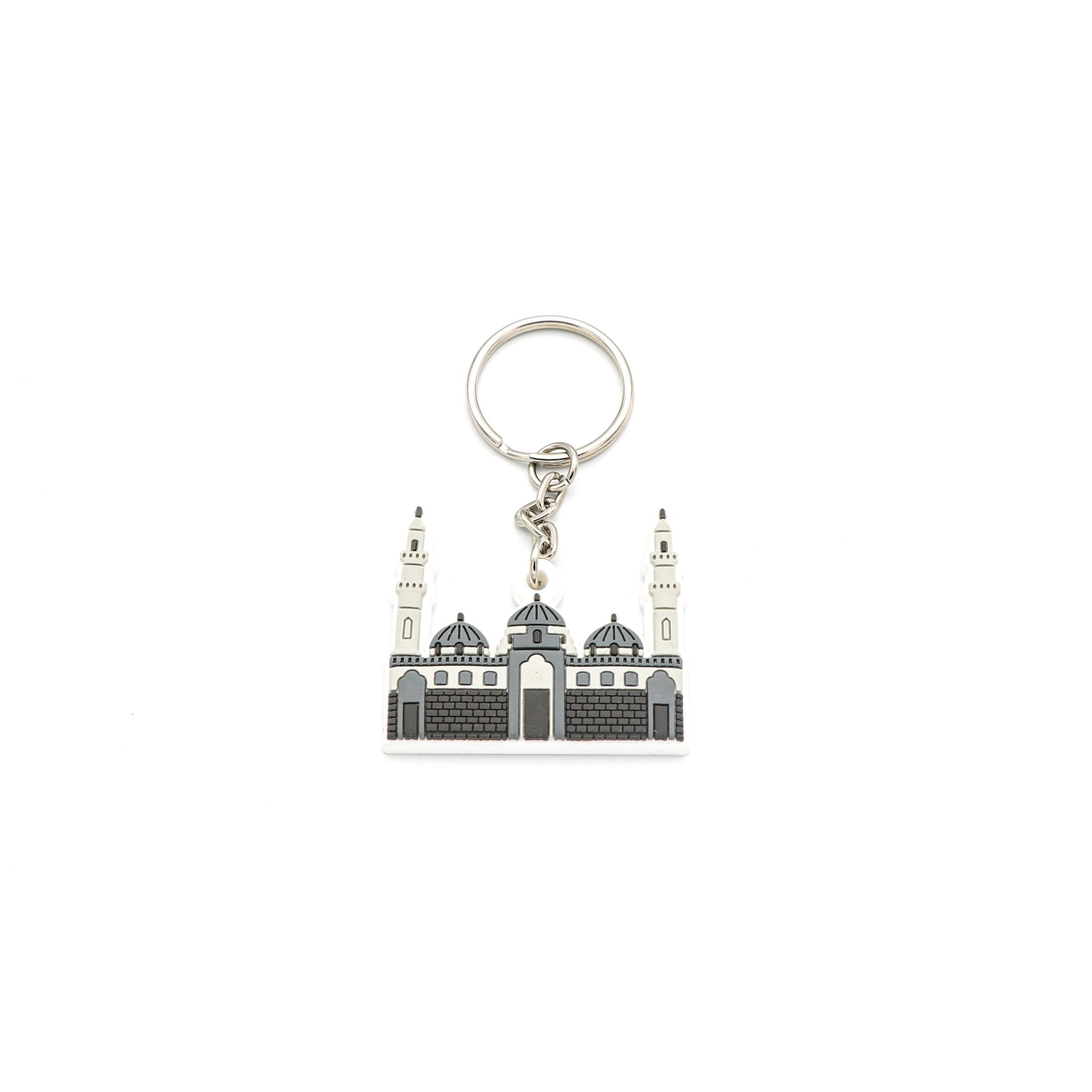 Rubber Keychain - Masjid Qubaa - www.almukarramah.com