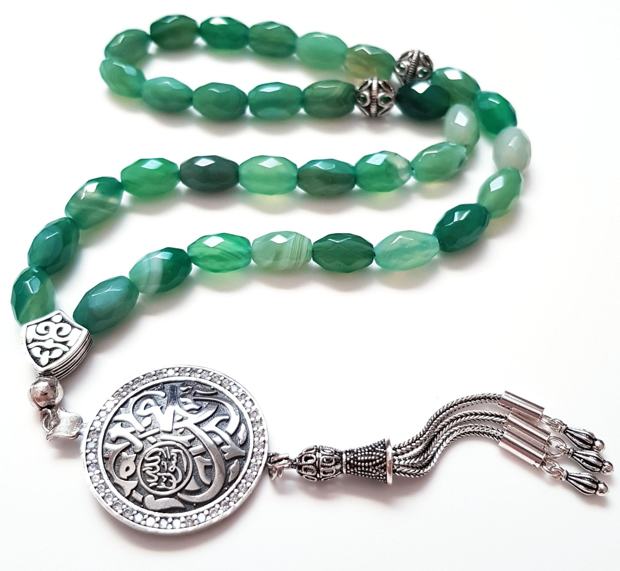 Taiba agate Prayer beads - www.almukarramah.com