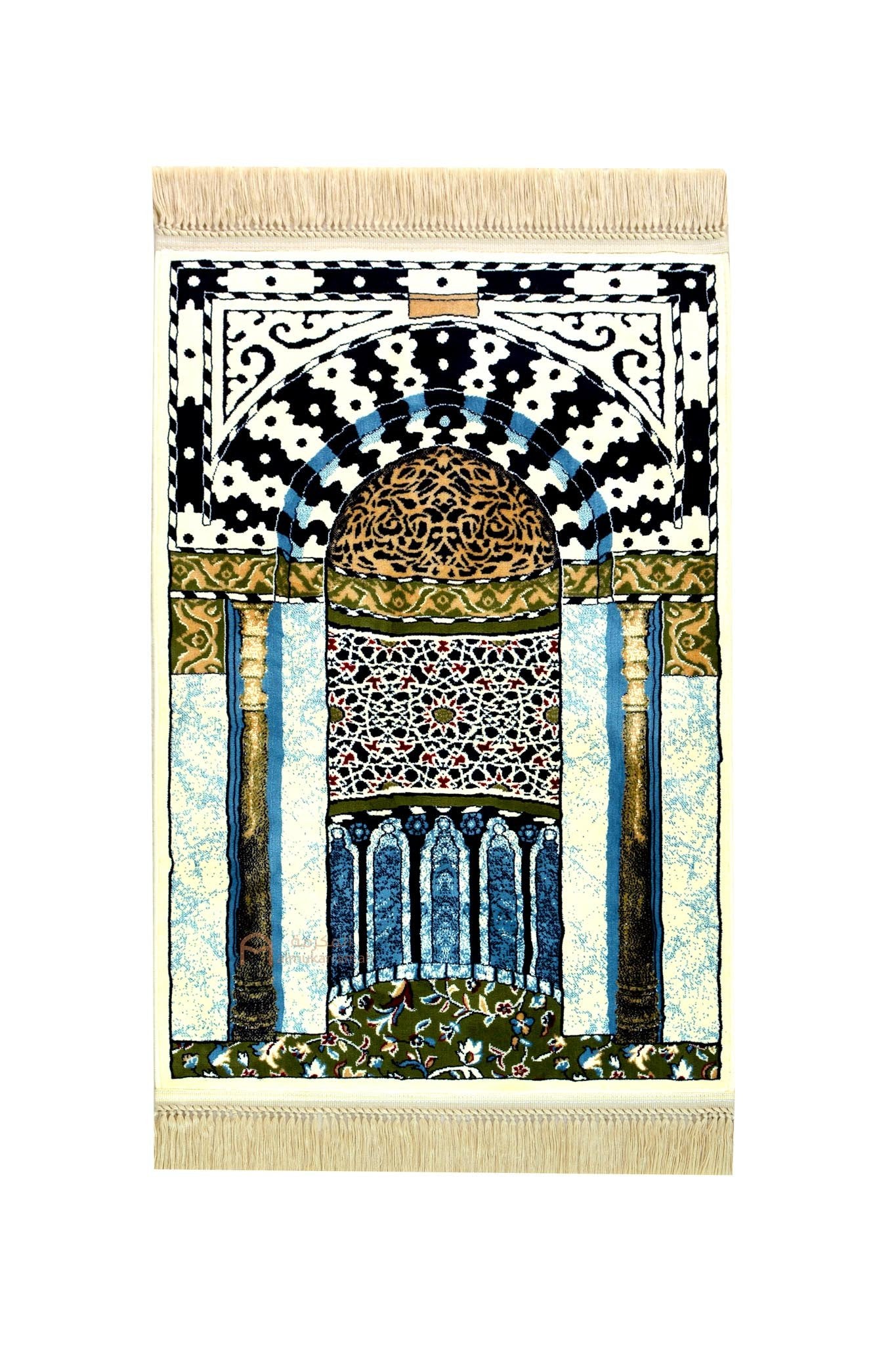 The mihrab of the Prophet’s Prayer mat - www.almukarramah.com