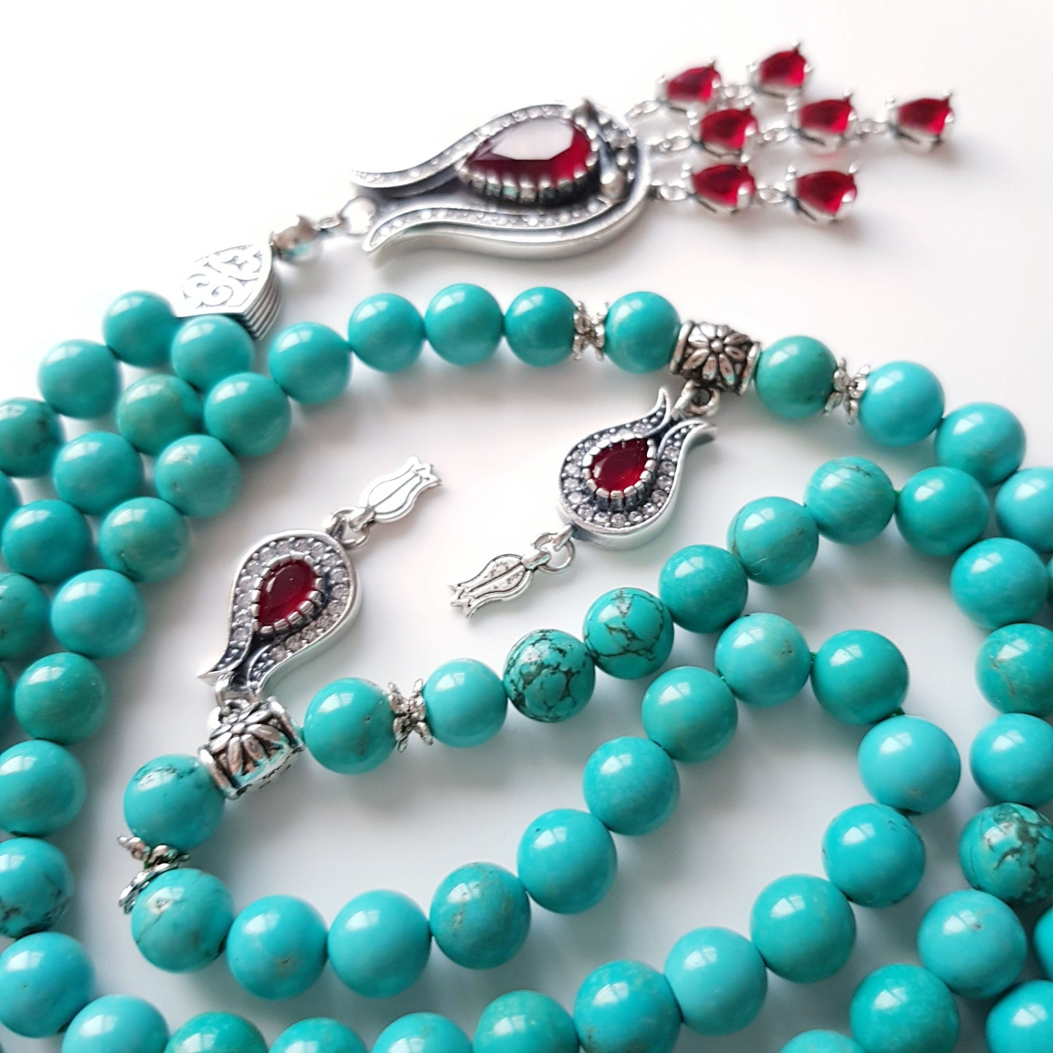 Tulip Prayer beads - www.almukarramah.com